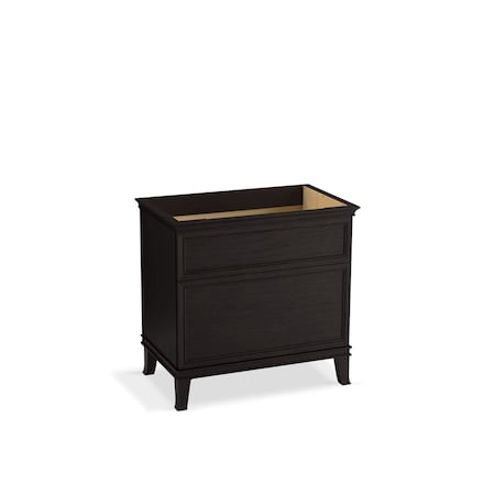 Kohler Artifacts 36In Bathroom Vanity Cabinet In Carbon Oak 33559-BWK